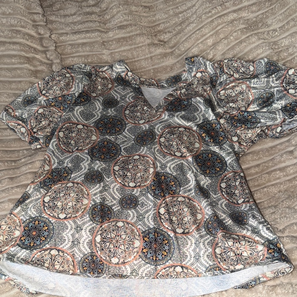 Patterned Women's Top